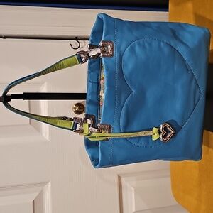 BRIGHTON JODI Reversible Leather Tote EUC